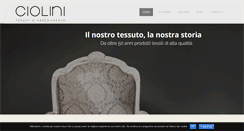 Desktop Screenshot of ciolini.it